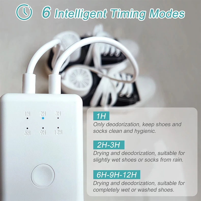 Modern Quick Clean Deodorizing Shoe Dryer