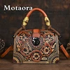 Motaora New Embossed Shoulder Bag For Women's 2025 Vintage