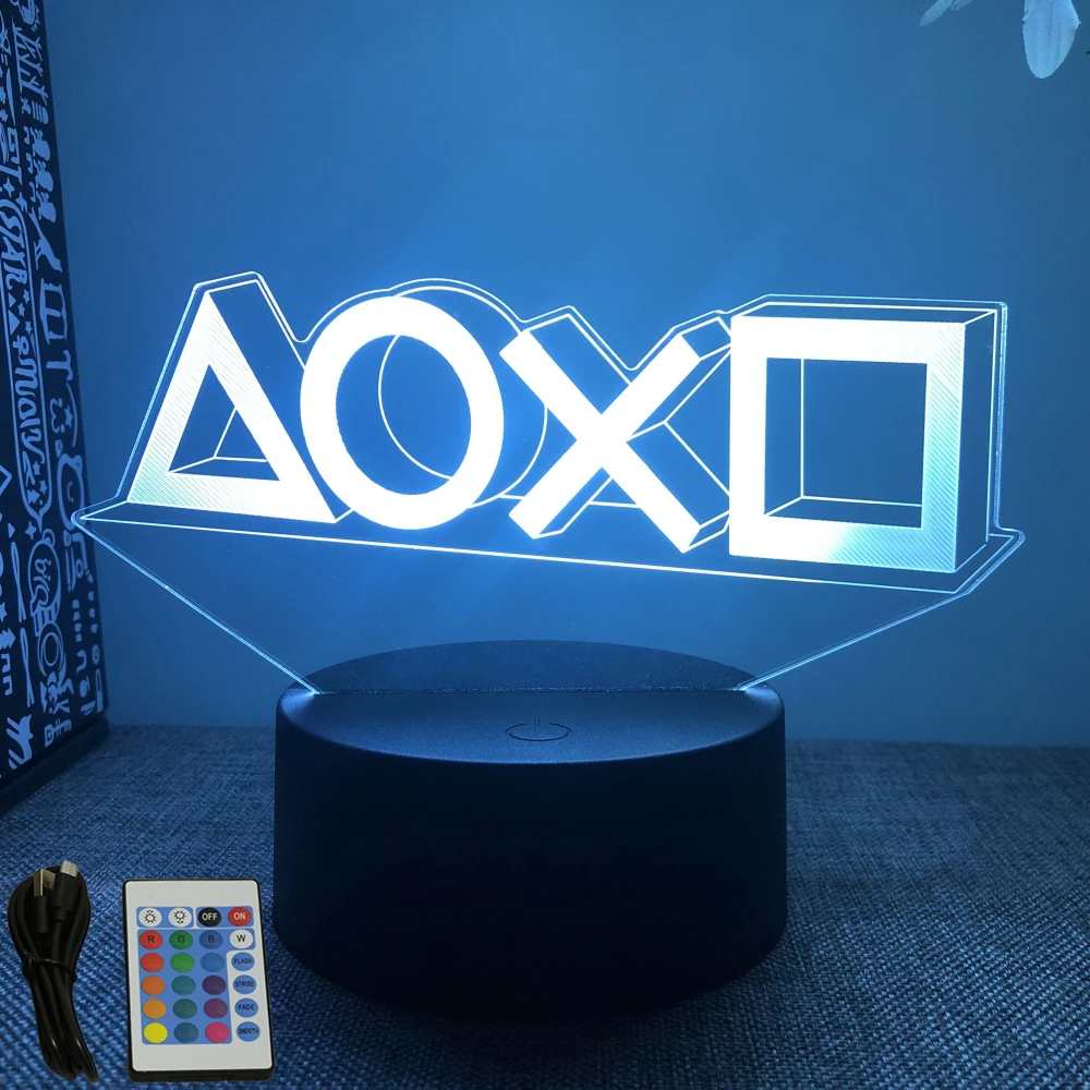 Neon Gamer 3D LED Night Light