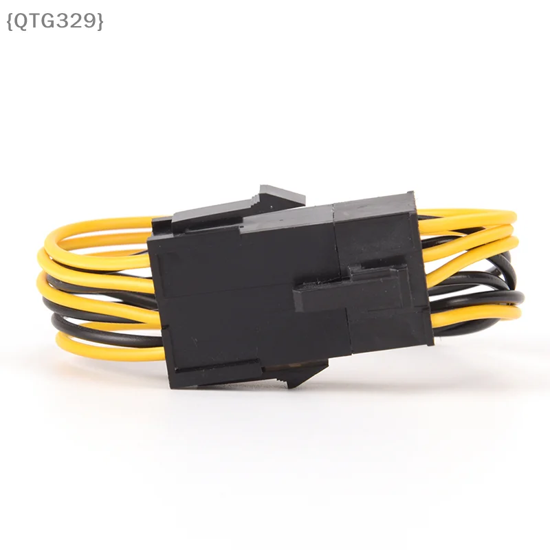 【F2-QT329】PCI-E 8핀 남성-여성 전원 연장 케이블 - 간편한 연결을 위한 PCI Express 비디오 카드 어댑터