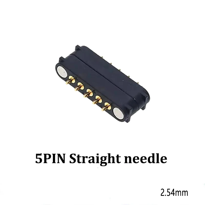 1 satz 2A 2Pin DC Magnetische Pogo Pin Stecker 2 3 4 5 Pin Pogopin Männlich Weiblich Gefederte DC steckdose Pitch 2,54mm 2,80mm – Detail 19