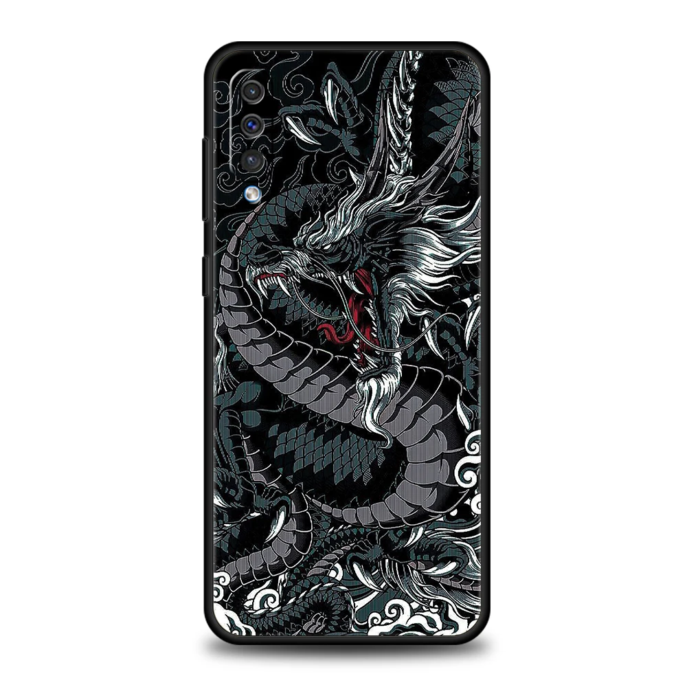 Chinesischer Drache Handyhülle für Samsung Galaxy A24 A13 A53 A73 A33 A22 A12 A02 A03 A05 A70 A50 A10 A20 5G Silikonhülle Tasche – Detail 2
