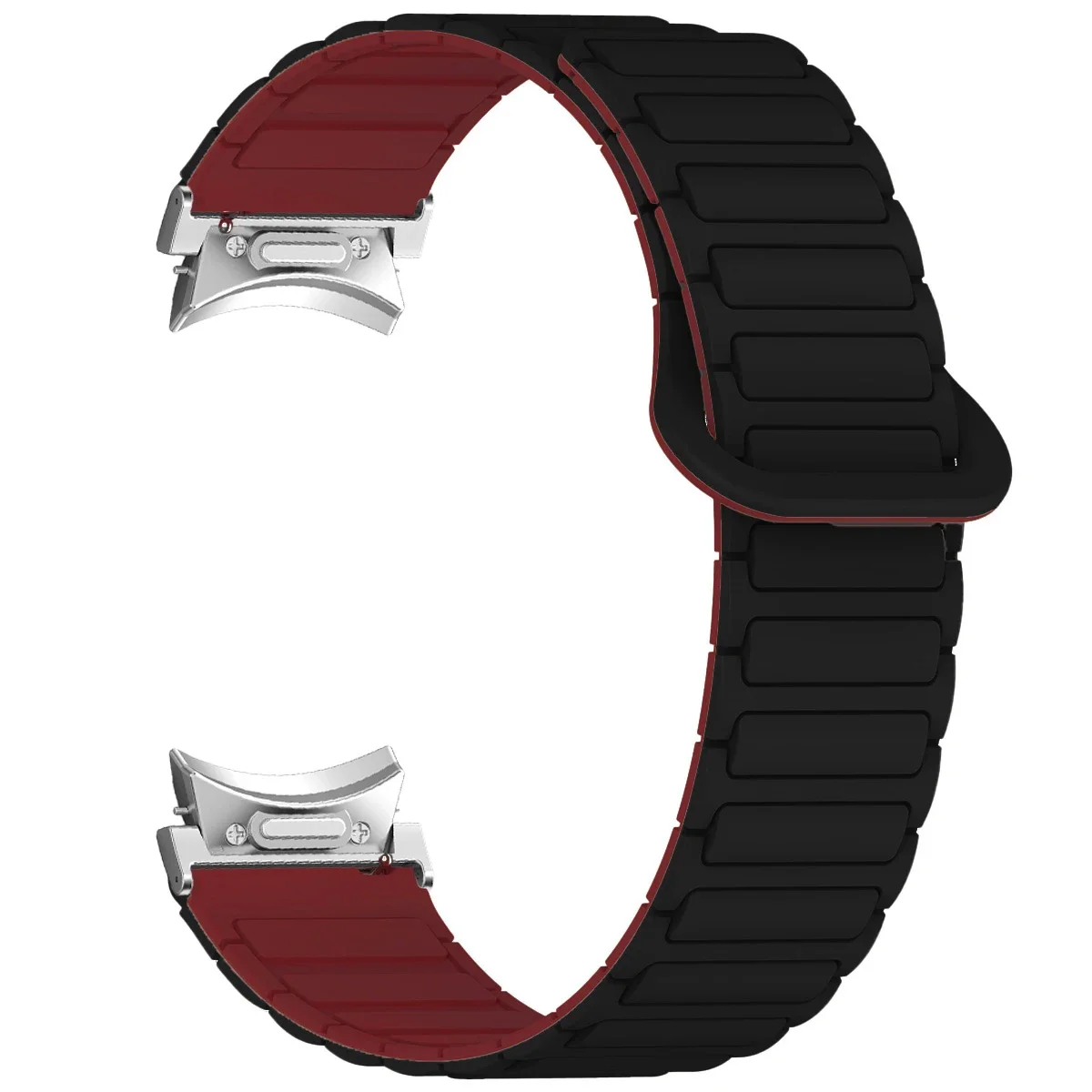 Magnetic Loop Silicone Watch Band - Universal 20mm Strap