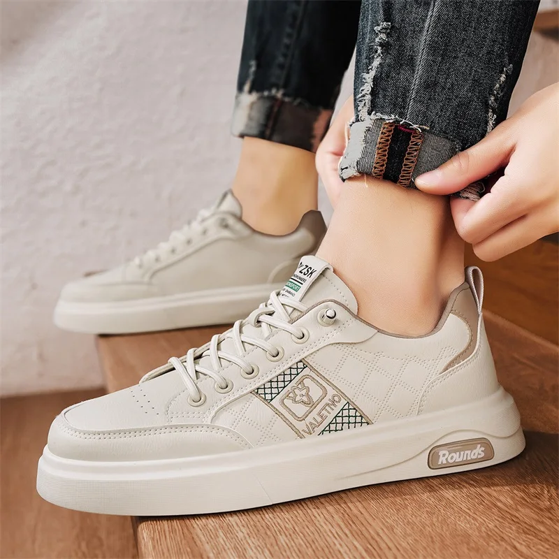 CYYTL Mens Shoes Skateboard Casual Sneakers Leather Summer Tennis Luxury Designer Sports Outdoor Running Platform Hiking Loafers 4