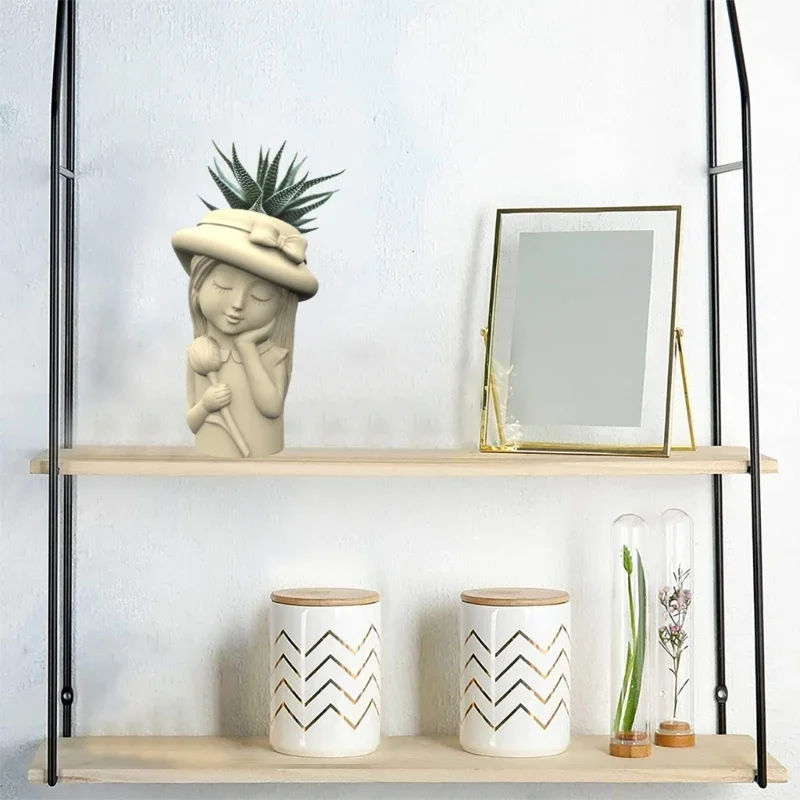 Pen Holder Flower Pot Silicone Mold silicone mold For DIY Decoration