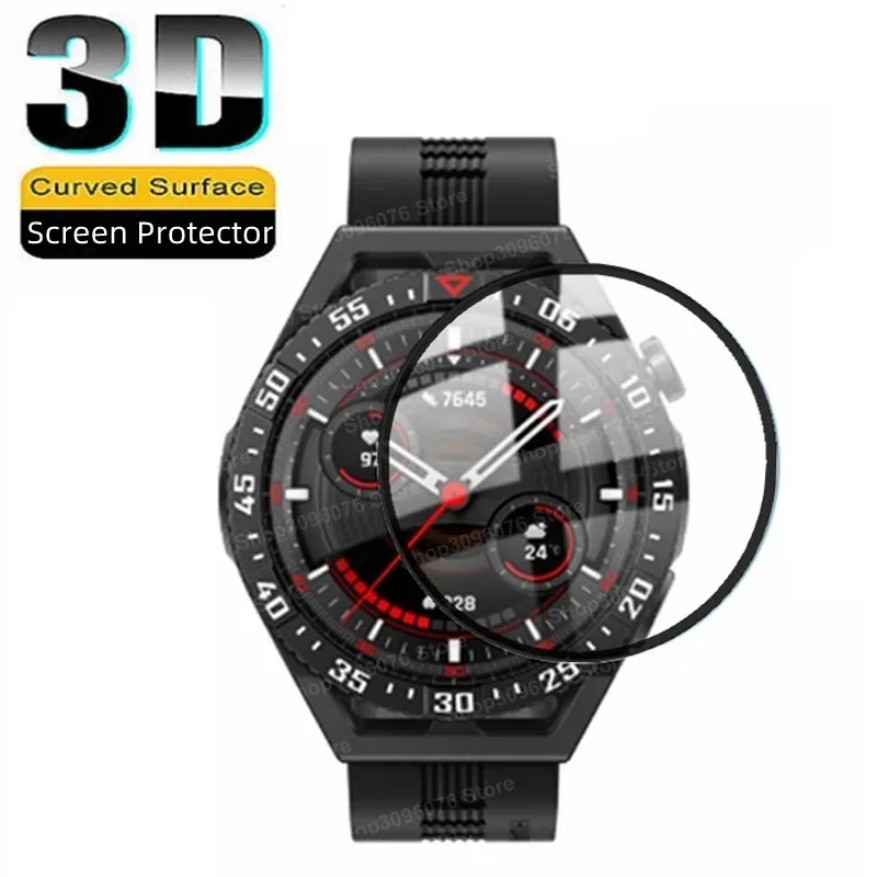 iDaPro Protector de visualización para Huawei Watch GT 3 Pro GT3 Pro 46mm  Smartwatch 【No es para Huawei GT 3】[Paquete de 4] Vidrio templado  antiarañazos, sin burbujas, fácil instalación : : Electrónicos