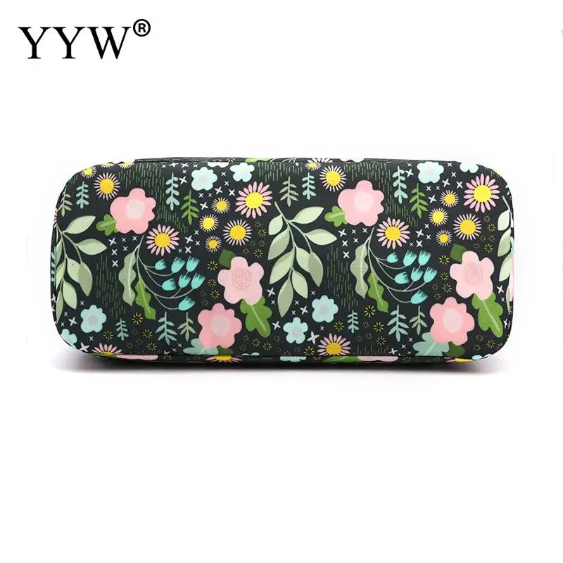 Women Bucket Tote Bags Casual Floral Printing Nylon Shoulder Handbag Top Handle Bag Large Capacity Mother Travel Shopping Purse