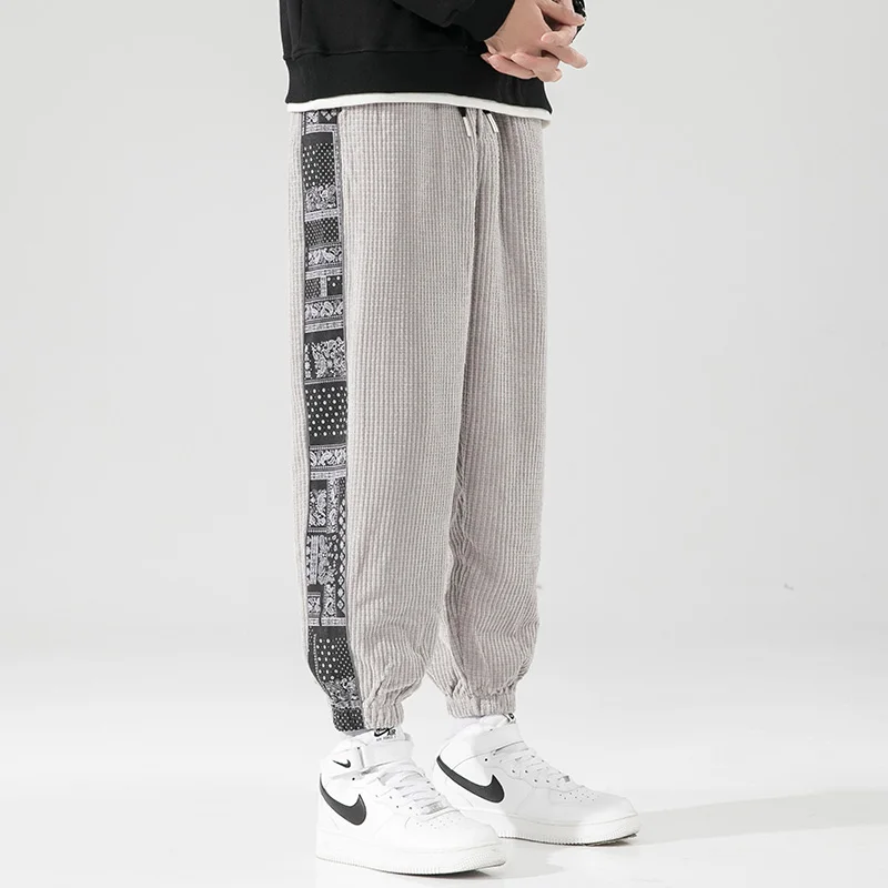Autumn and Winter Corduroy Casual Men's Loose  Pants