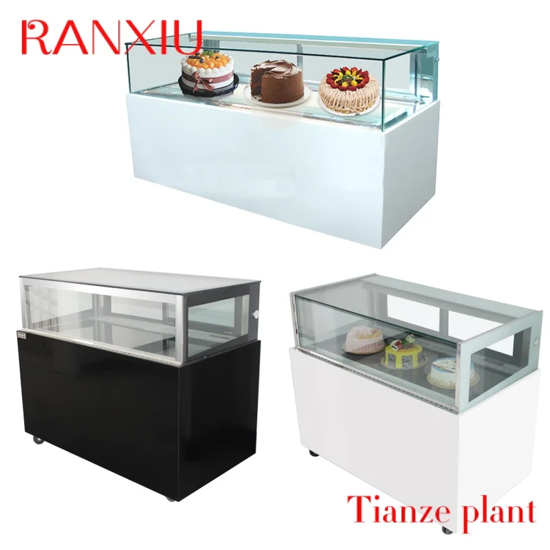 Customcake display counter freezer cabinet showcase refrigerators