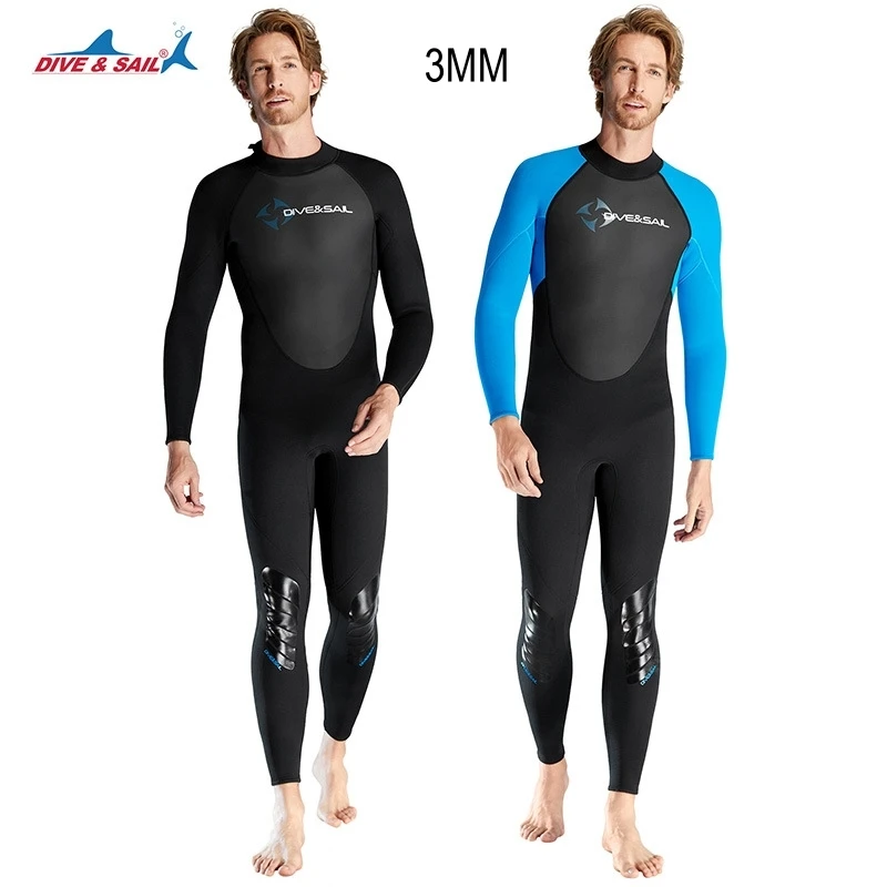 

3MM Men Neoprene Keep Warm Surfing UnderWater Hunting Kayaking Swim WetSuit Scuba Full Body Spearfishing Drifting Diving Suit