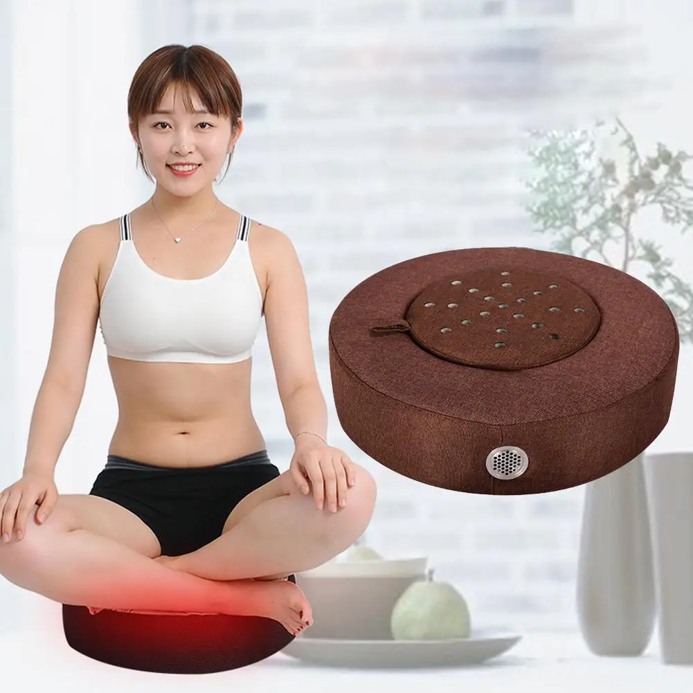 SHARE HO Chinese Heating Therapy Sitting Moxibustion Acupuncture Points Back Waist Treatment Moxa Cover Mugwort Sticks Burner