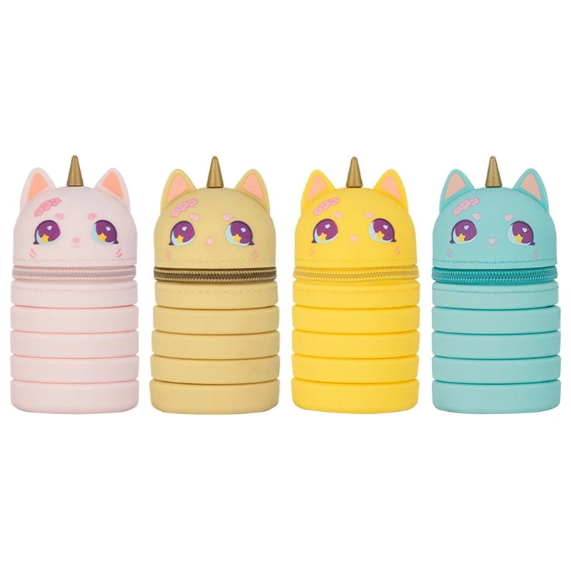 Telescopic Pen Bag Pencil For Case Standing Desk Pen Holder Waterproof