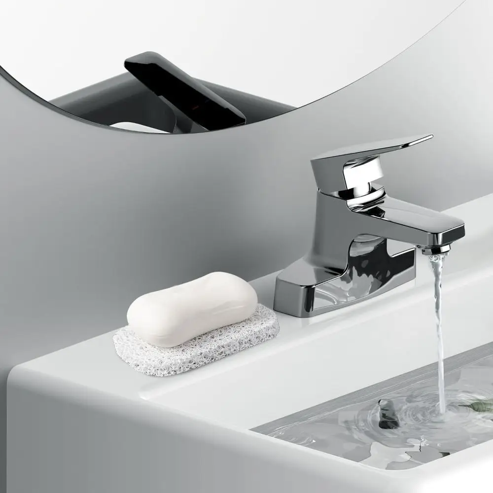 Description Picture 4 of itemPVC Soap Holder Pad New White Drained Soap Savers Pads BPA-Free Easy to Clean Soap Dish for Shower Kitchen Bathroom