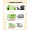 SucceBuy Button Maker Machine Plastic Pin Maker 100pcs Button Parts Circle Cutter and Hex Wrenches Reinforced Ergonomic Handle