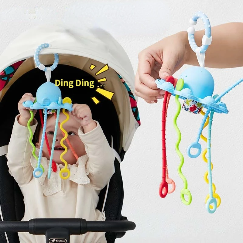 

Тележка Монтессори для младенцев, игрушка для обучения сенсорному мотору, для раннего развития