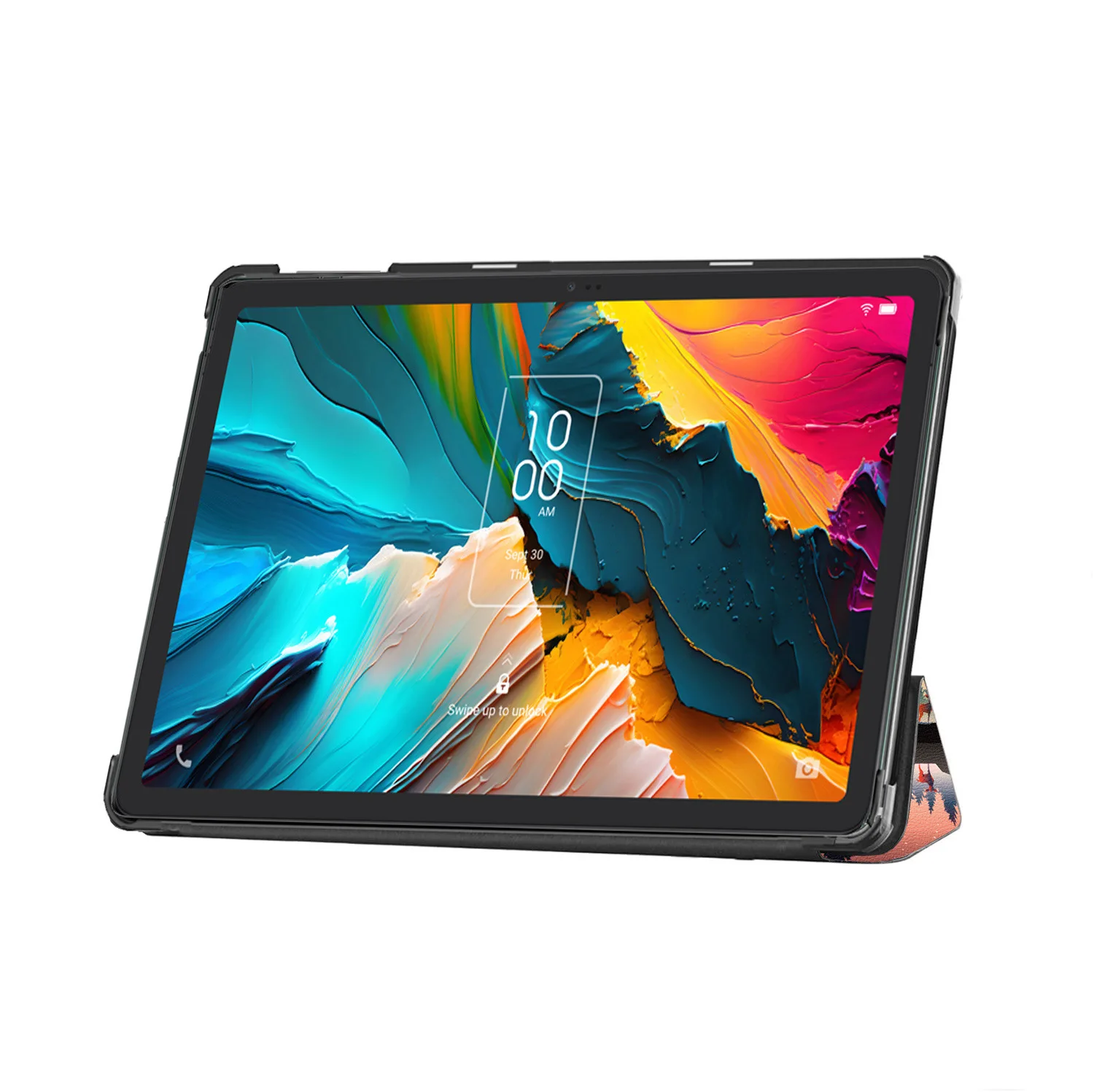 Sleek Magnetic Folding Stand with Hard Shell and Auto Sleep/Wake