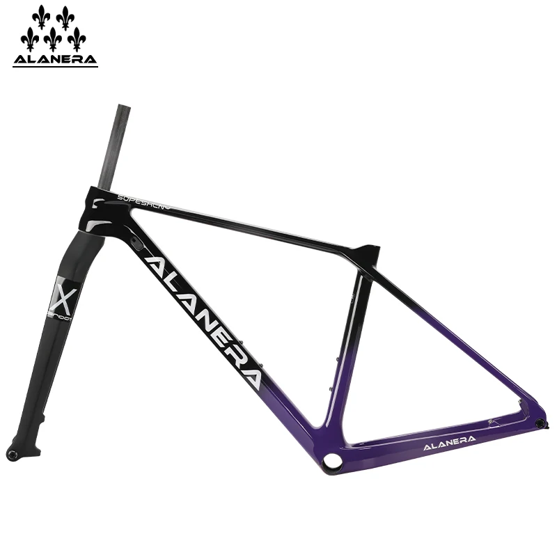 알라네라 올카본 프레임 29인치 산악자전거 프레임 UDH 테일훅 부스트 MTB 프레임 148 오픈 기어 다크 나이트 퍼플