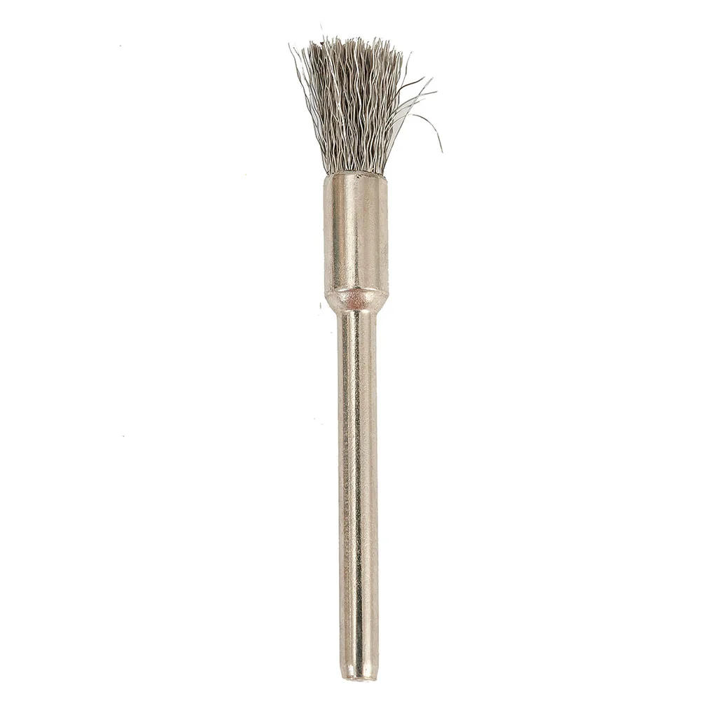 15Pcs Stainless Steel Brush Steel Wire Wheels Brushes Drill Rotary Tools Polishing Dremel Rotary Tools Metal Rust Removal Brush