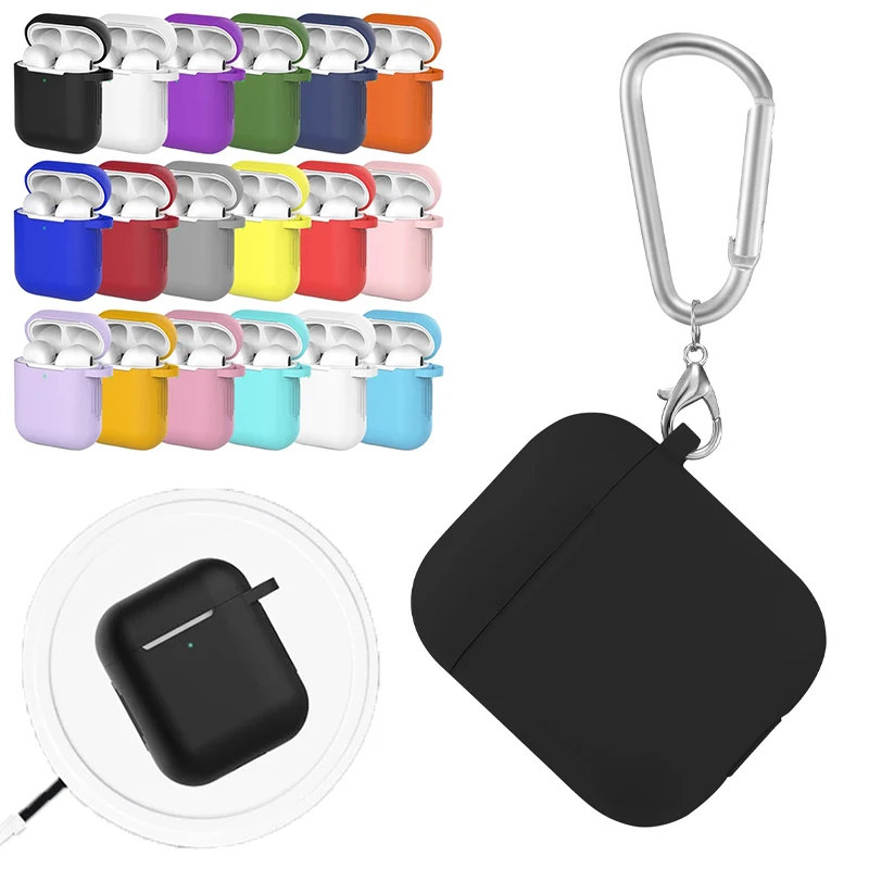 Custodia Per Apple Airpods 2 Custodia Accessori Per Auricolari Cuffie Bluetooth Wireless Silicone Apple Air Pods 1 Cover Airpods 1/2 Case