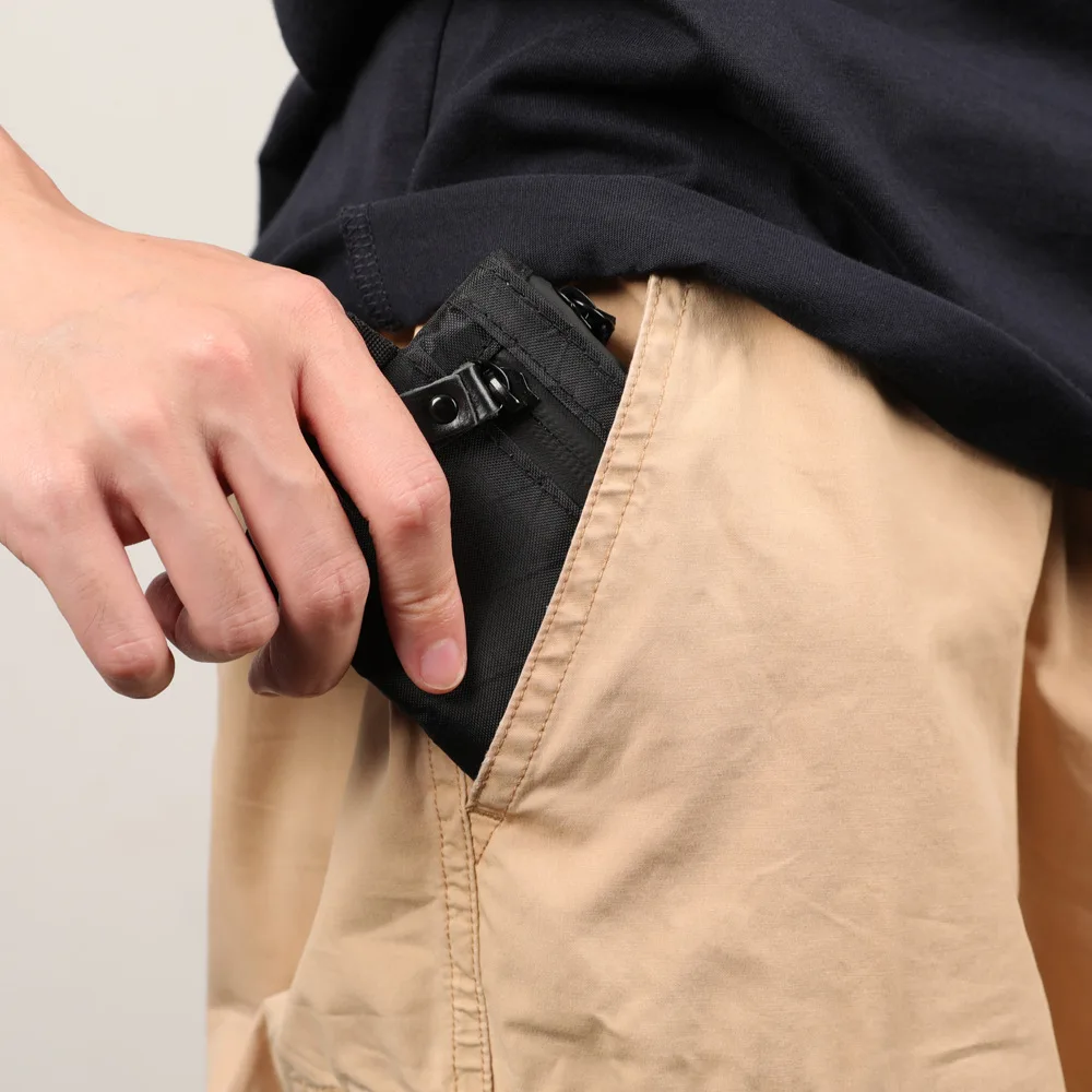 Water-Repellent RFID Travel Coin Purse and Card Holder