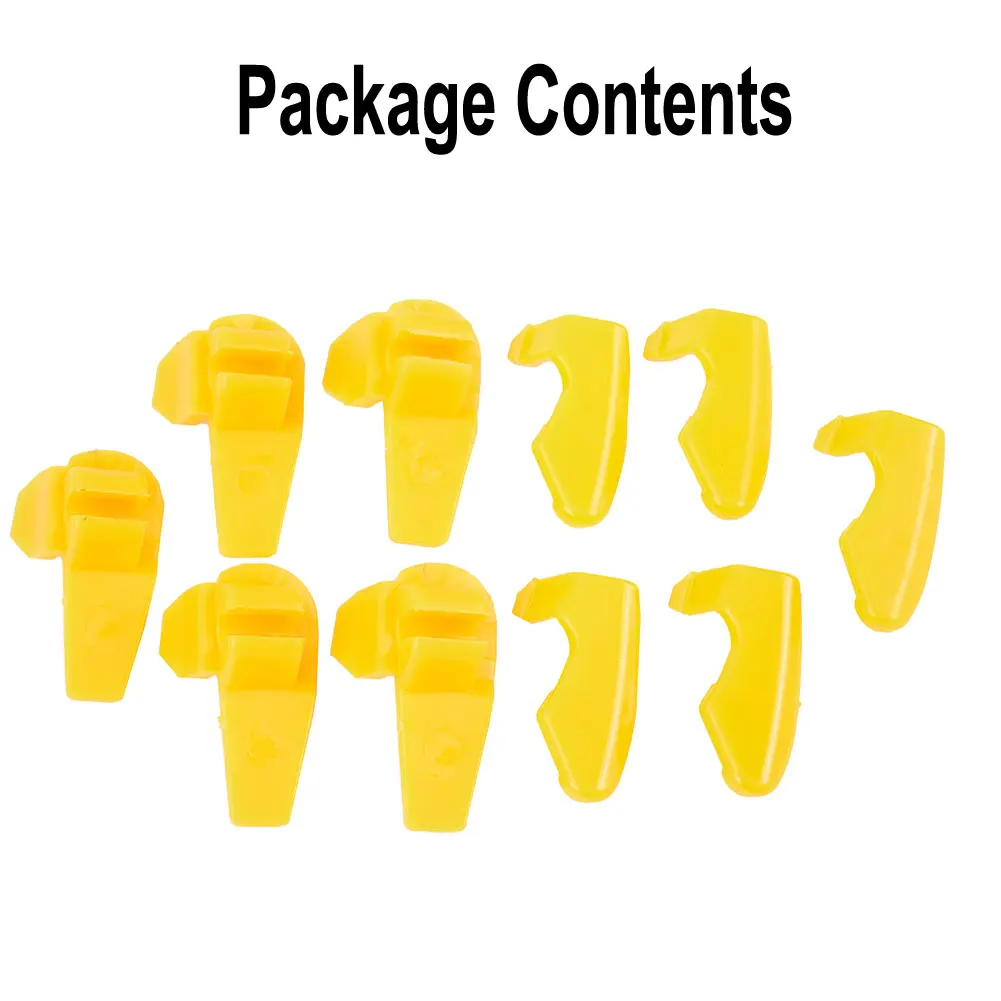 

Practical Bird Head Protector Tire Changer For Metal Mount Duck Nylon Plastic Replacement 10pcs/Set Accessories