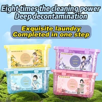 Laundry Beads Detergent Liquid Fragrance Capsules Washing Machine Powder Long-lasting Scent 3-in-1 Powerful Cleaning Softener