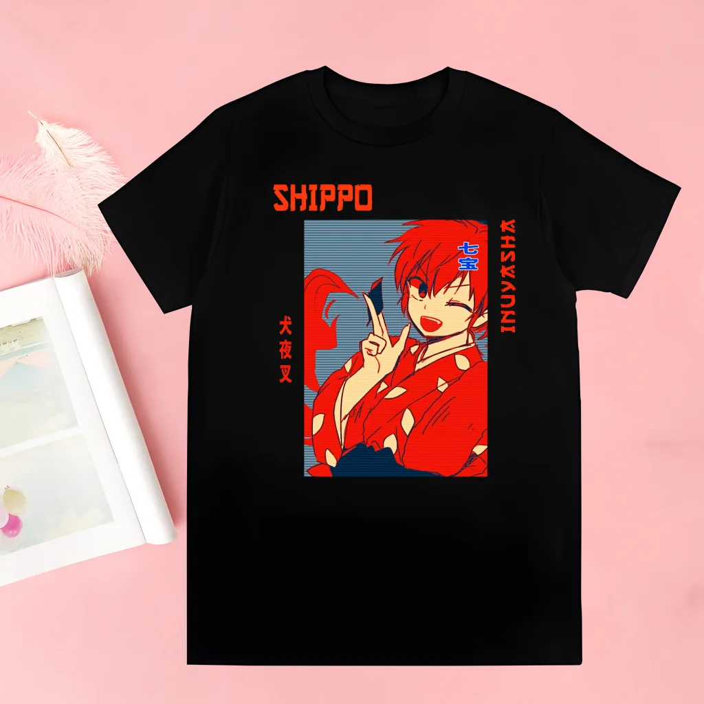 inuyasha New Men T Shirt Fashion Print Tshirt Summer Mens Novelty Short Sleeve T-shirt Men Funny Tops 5