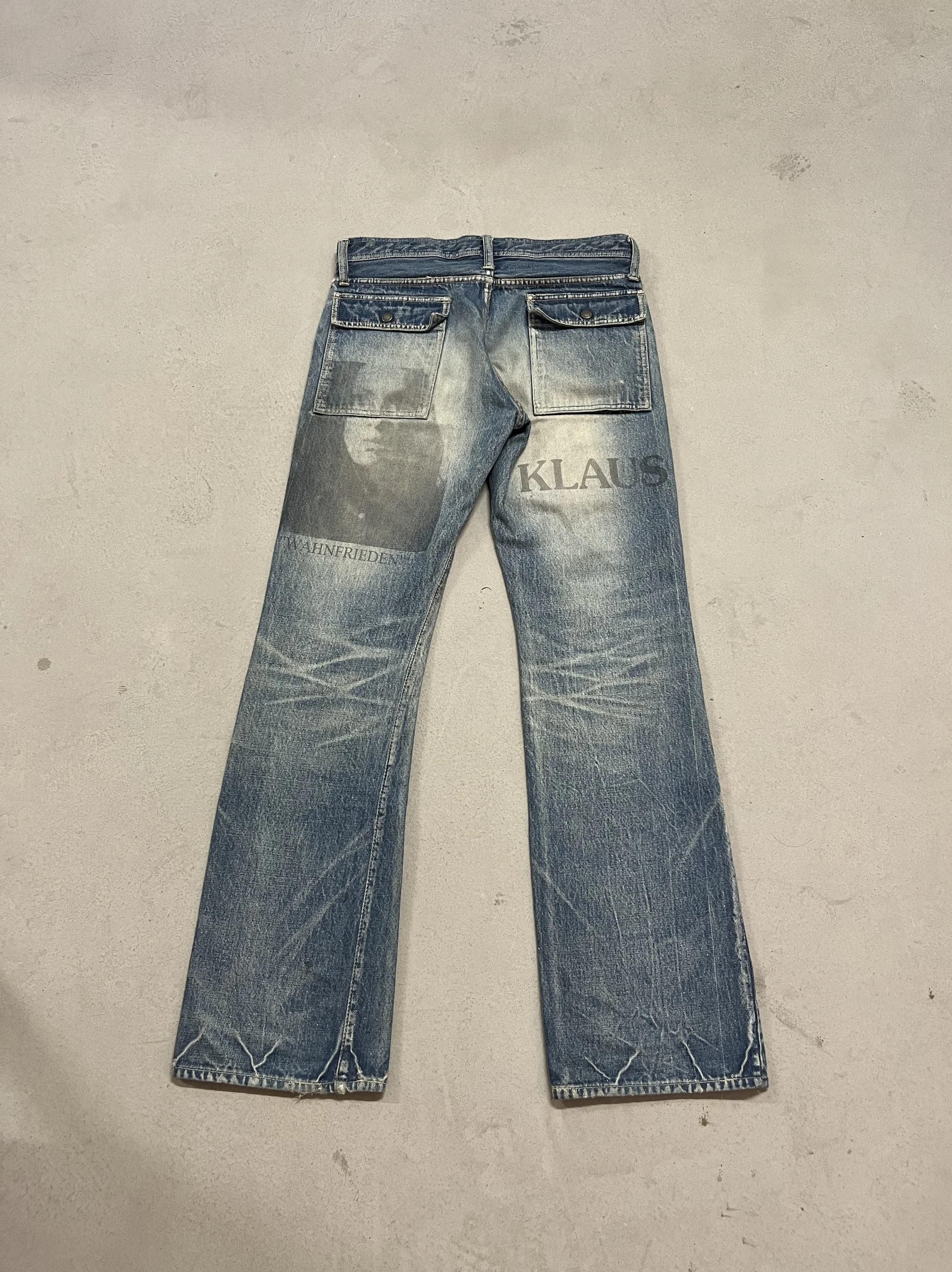 Brand New Undercover Multiple Personalities Fit Straight PANT Jeans Cotton Denim Pants Comfort Casual Jeans Size 1 2 3 #N182 2