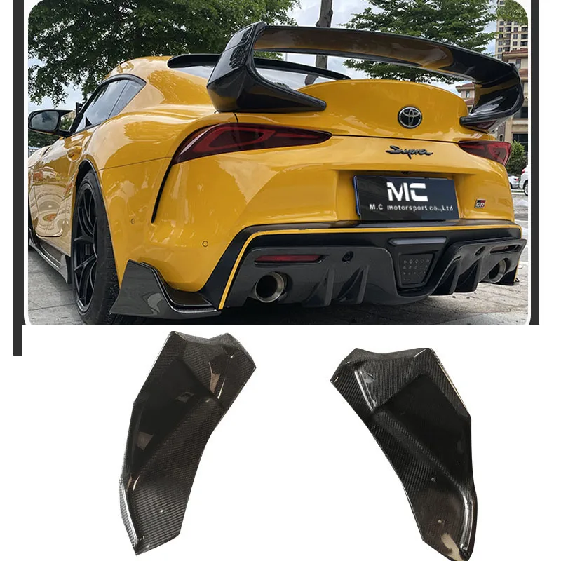 

Задний угол для Toyota SUPRA A90 Bull Demon King AG 2019 дюйма из углеродного волокна