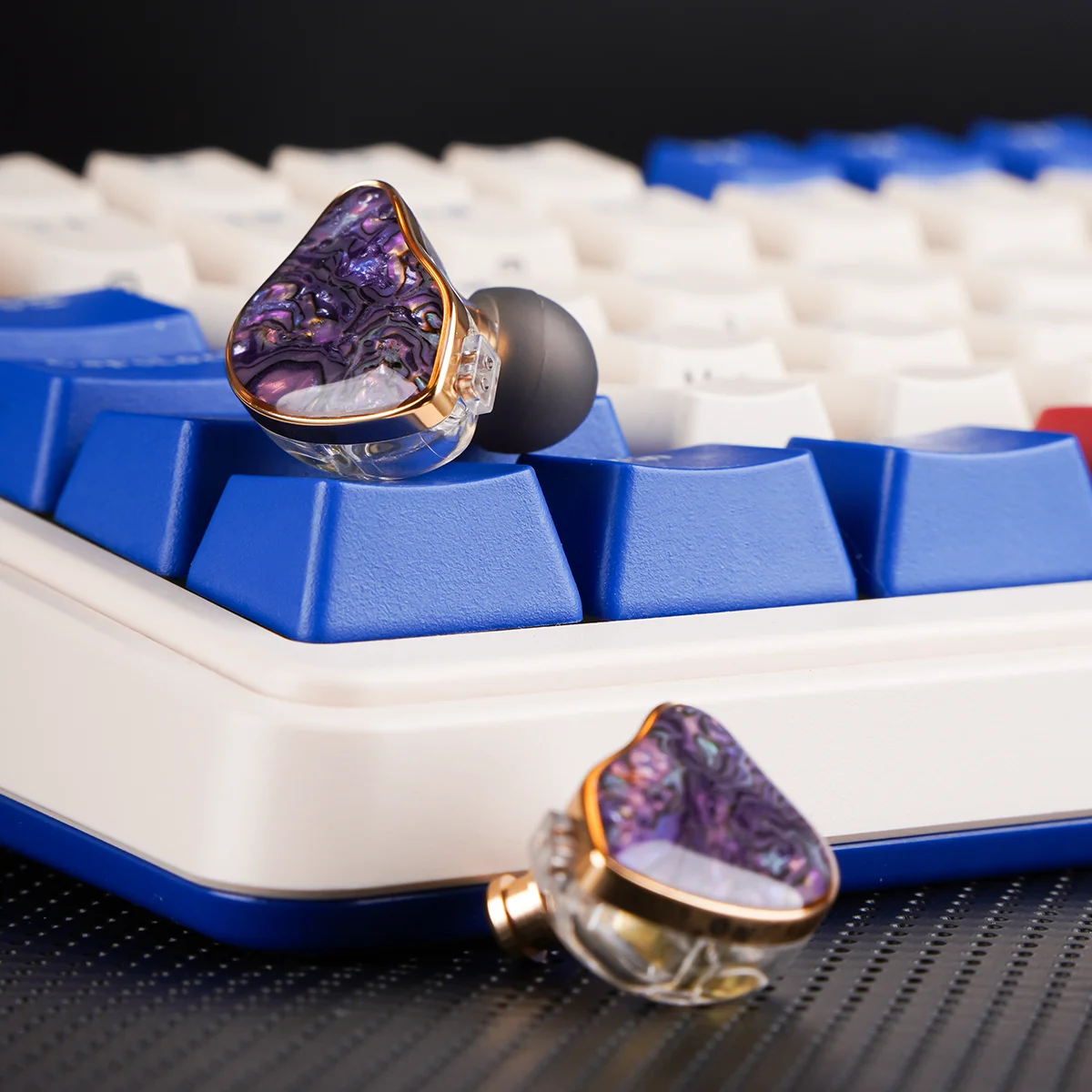 NiceHCK DB2 마이크 인이어 모니터 헤드셋, 하이브리드 IEM HiFi 음악 이어버드, 0.78 2 핀 인터페이스, 보컬 베이스 Ea, 1DD + 1BA 듀얼 드라이버