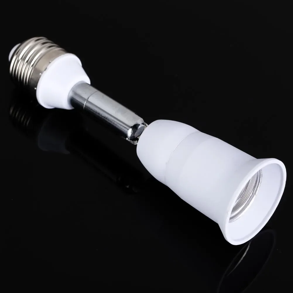 E27 to E27 Lengthened Lamp Base Flexible LED E27 Light Bulb Extension Lamp Holder Adapter Conversion Socket Lighting Accessories