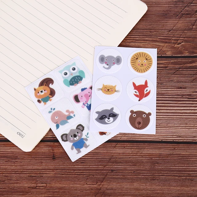 60/120/180/240/300Pcs Szúnyogtaszító Foltok Matricák Újrafelhasználható Természetes Növény Gyerekeknek - Image 5