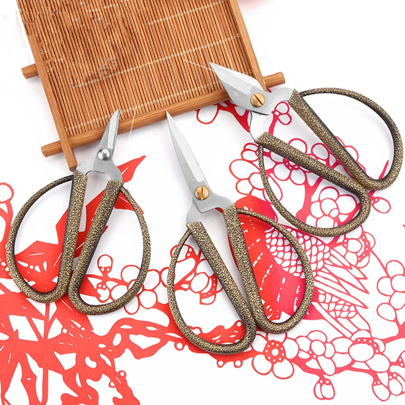 레트로 Zakka 바느질 커터, 스트레이트 빈티지 가위, 자수 크로스 스티치 가위, 직물 재단사의 DIY 바느질, 스티치 실