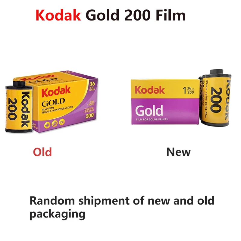 코닥 골드 200, 코닥 H35, H35N, M35, M38 카메라에 적합, 롤당 36 노출, 1-10 롤, 35mm 필름, 만료일: 2025 후