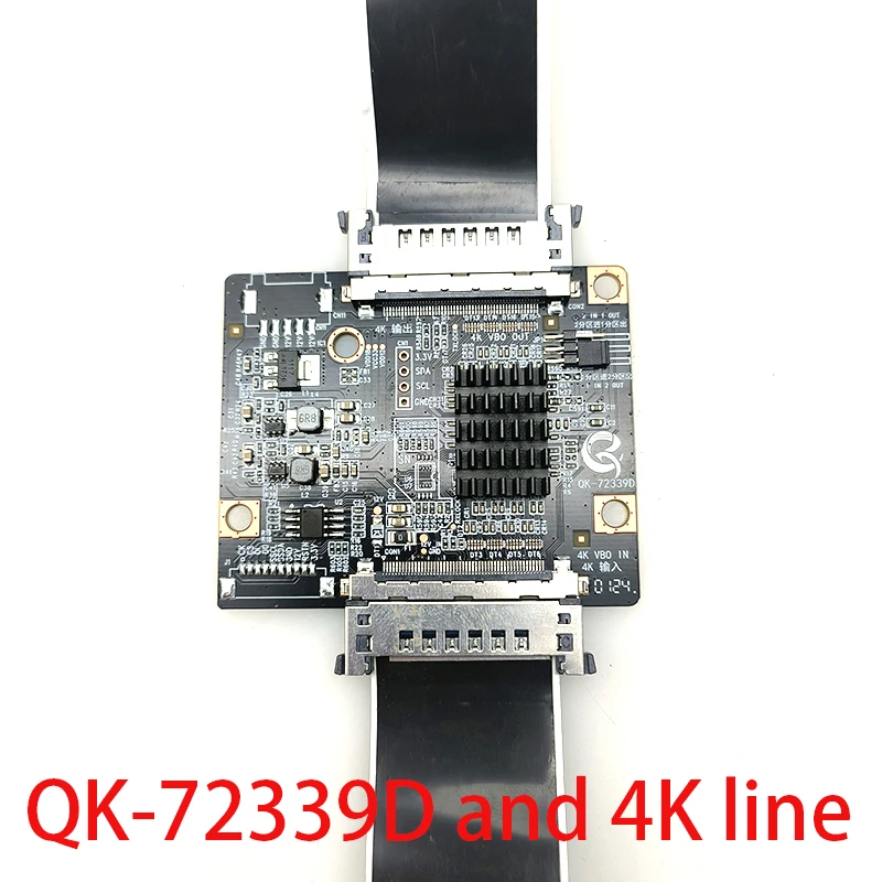 QK-72339D Supports 4K LCD TV QK-72339B Partition Modification and Does Partition conversion from 4K to on adapter board