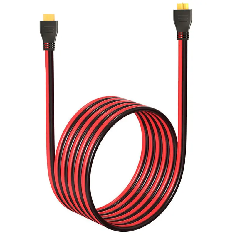 Extension Cable 1.5m 3m 12AWG XT60 Male to XT60 Female for ALLPOWERS EF Ecoflow Anker Bluetti Solar Generators