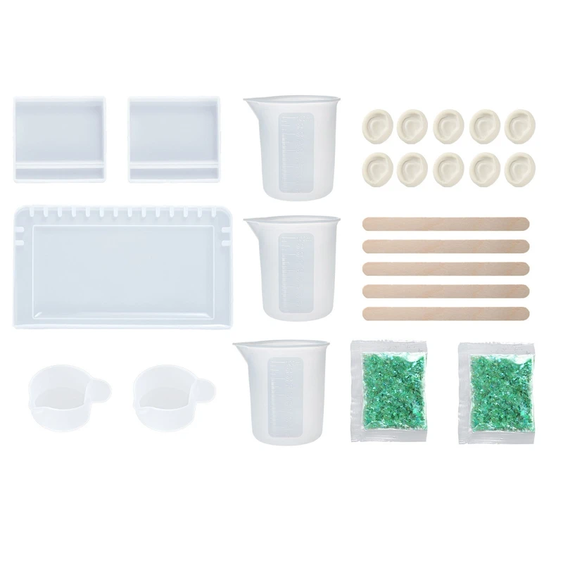 1 Set Necklace Storage Display Stand Epoxy Resin Mold Ornaments Silicone Mould Drop shipping