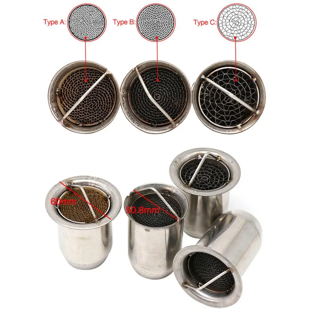 Motorbike Universal Front Catalyst DB Killer Removable Silencer Motorcycle Exhaust Pipe Noise Reduction Plug