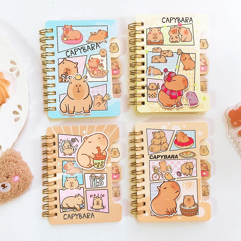 Kawaii Capybara Memo Pad 1