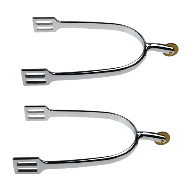 2x Horse Spurs for Men Women Decoration, Riding Equipment Equestrian Gear 2