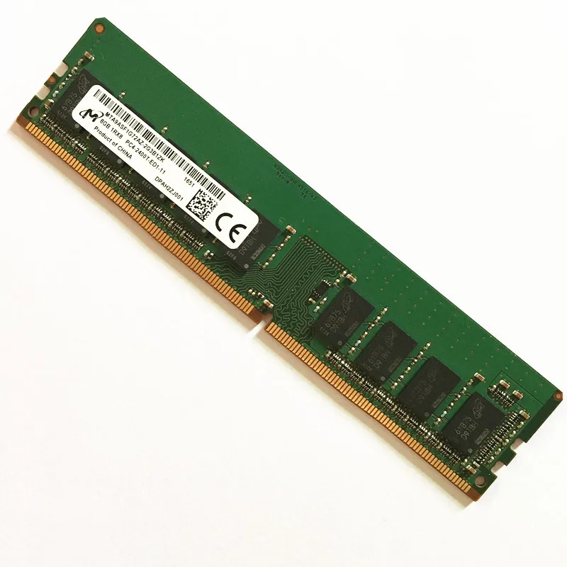 Ram Servidor Ecc Memória Desktop 8gb 2400mhz 1rx8 Pc42400t-ed111 Ddr4 Ecc Micron-ddr4 - Imagem 5