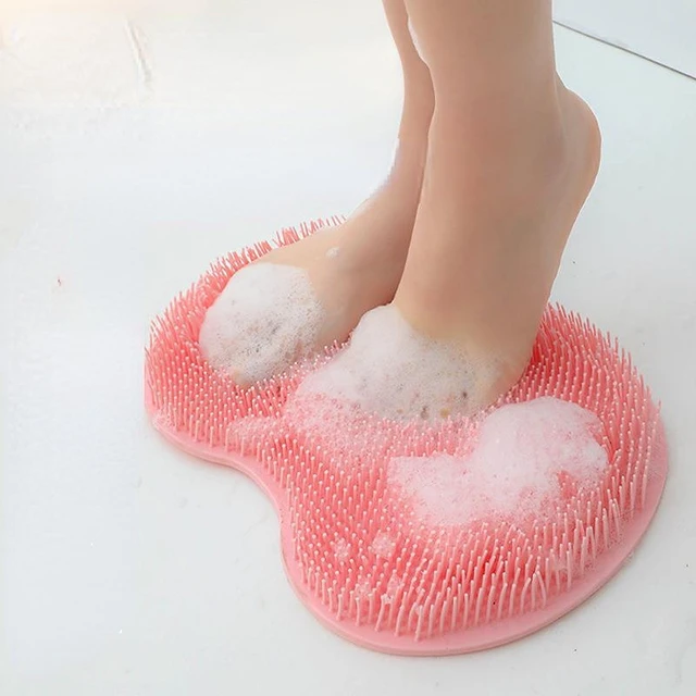 Rücken reinigungs bürste Bad Werkzeug Fuß massage Pad Dusch