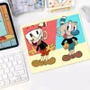 Cute Cuphead DIY Table Mat Student Mousepad Computer Keyboard Pad Games Pad Desk Mat for PC Mouse Carpet 2