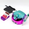 35000RPM DM-202 Professional Rainbow Electric Nail Polisher Bit Drill Machine For Manicure 4