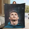 Home Interior Ronaldo Luxury Throw Blanket Fluffy Hairy Blankets for Bed Blanket 150cm X 200cm Sofa Blankets and Throws Cobija 1