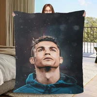 Home Interior Ronaldo Luxury Throw Blanket Fluffy Hairy Blankets for Bed Blanket 150cm X 200cm Sofa Blankets and Throws Cobija 1