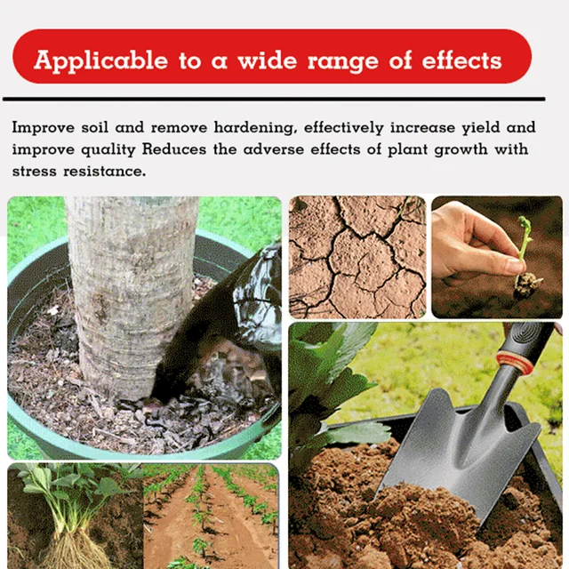 Gyökérzetű Növényi Műtrágya Talaj Aktiválása Kincs Sav Vízben Oldódó Gyökér Kondicionálás Improver Aktivátor Ásványi Anyag - Image 5