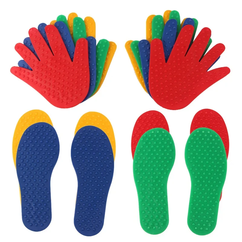 

New 8pcs Hand and Foot Board Game Toys Outdoor Children's Sensory Training Equipment Hand and Foot Coordination Birthday Gift