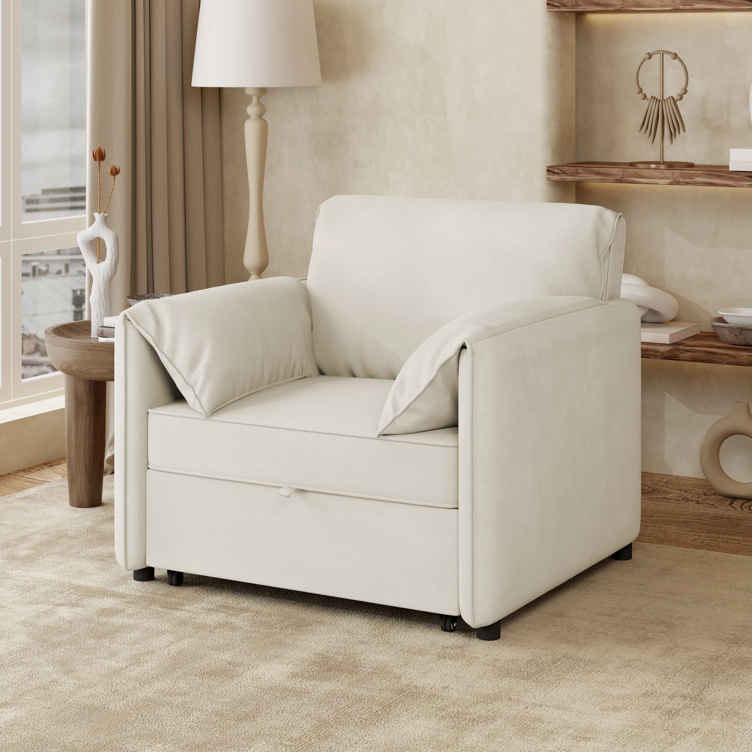 3-in-1 Convertible Sleeper Chair 7