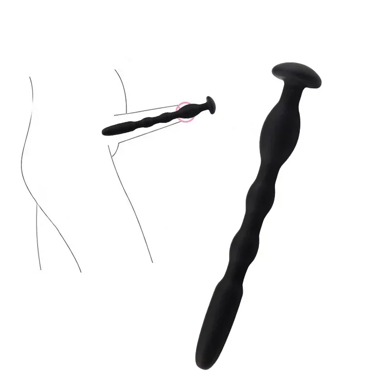 Urethral dilator silicone urethral dilator Silicone Urethral Catheter Sound Sounding Dilator Rod Set Horse Eye Penis Plug Stimulator Gay Adult Sex Toys For Men